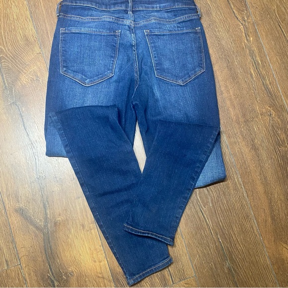 Old navy 8 long mid-rise rockstar super skinny jeans - Picture 8 of 9